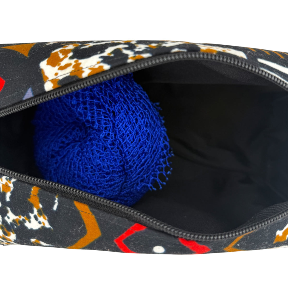 African Print Toiletry Bag