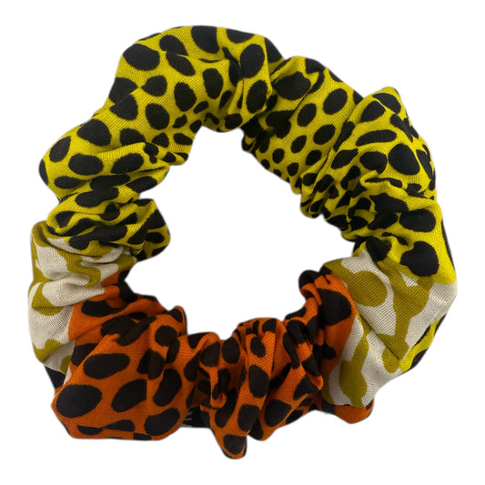 African Multi-Color Patterned Scrunchie
