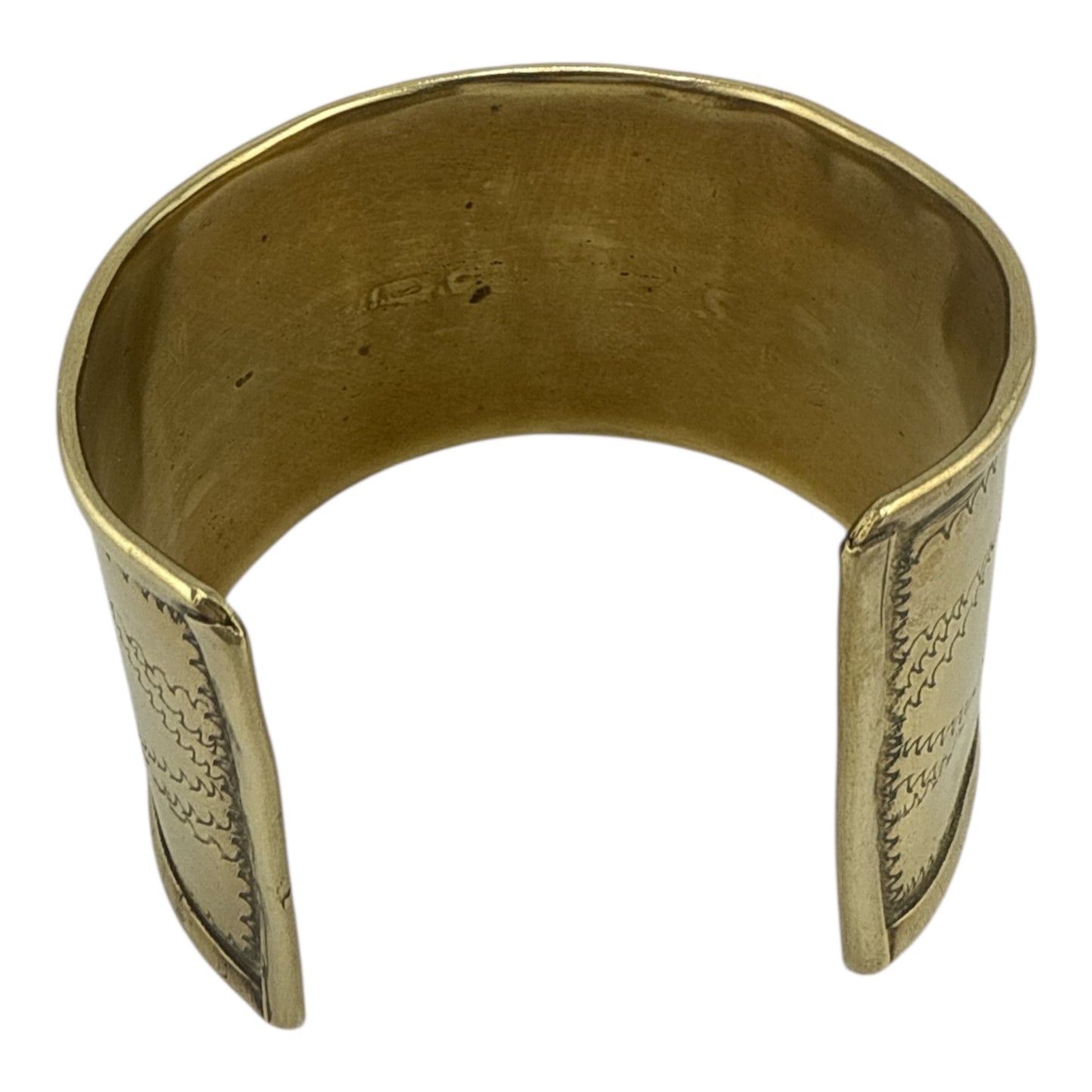 African Bronze Cuff Bangle Bracelet