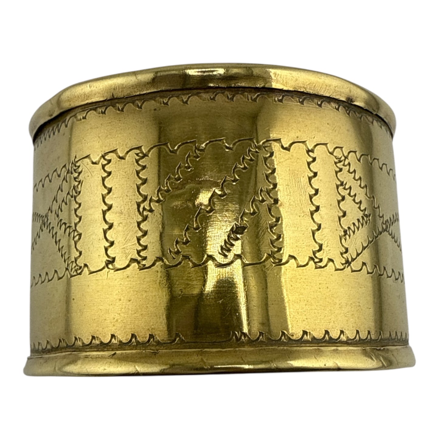 African Bronze Cuff Bangle Bracelet