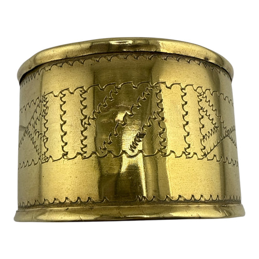 African Bronze Cuff Bangle Bracelet