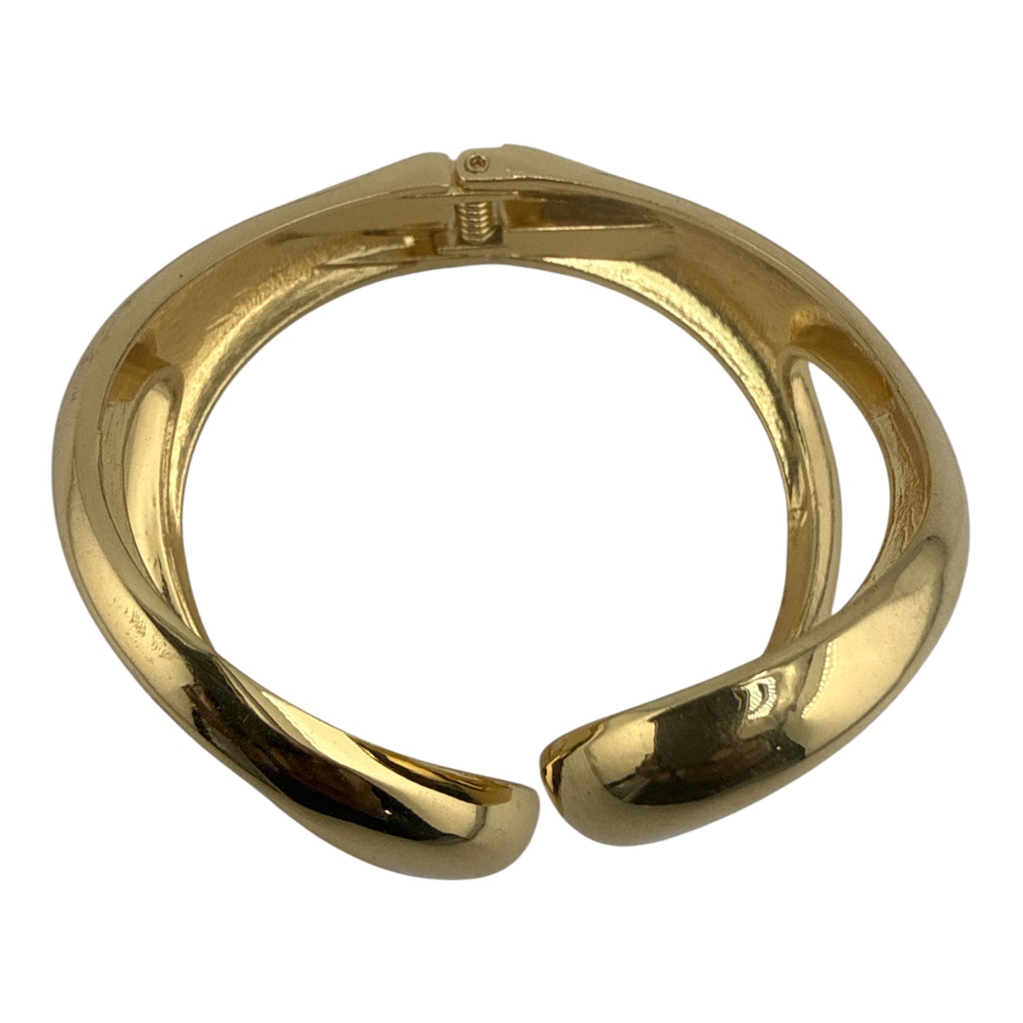Gold Open-Front Statement Cuff