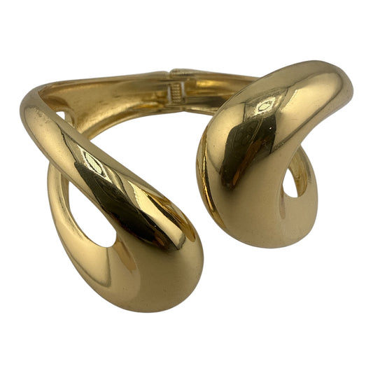Gold Open-Front Statement Cuff