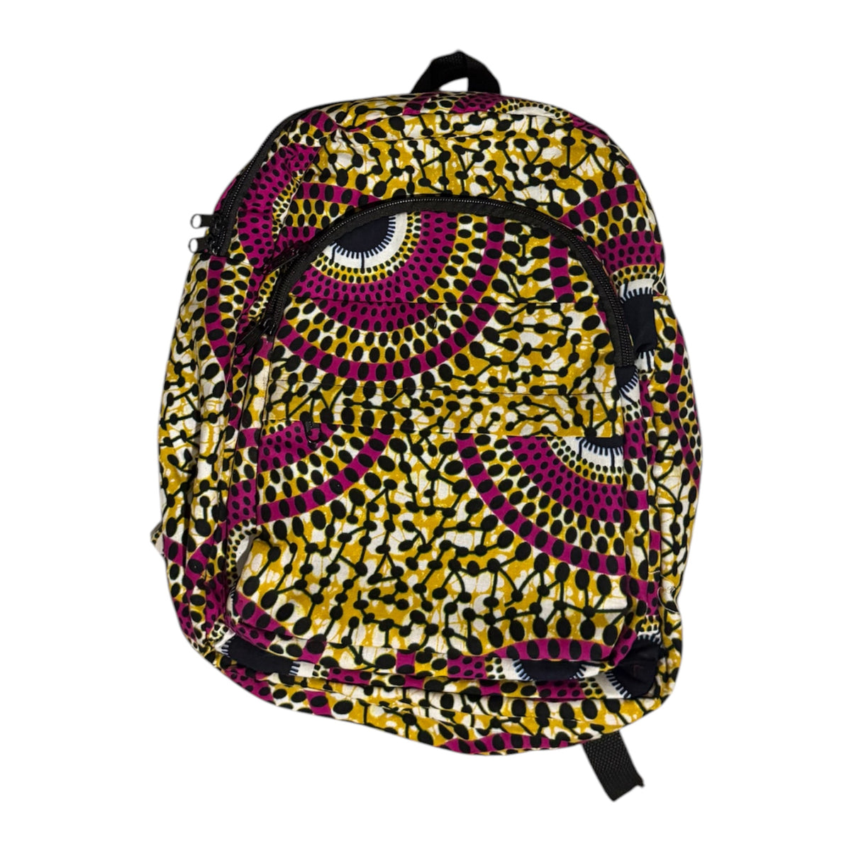 Ankara Print Backpack