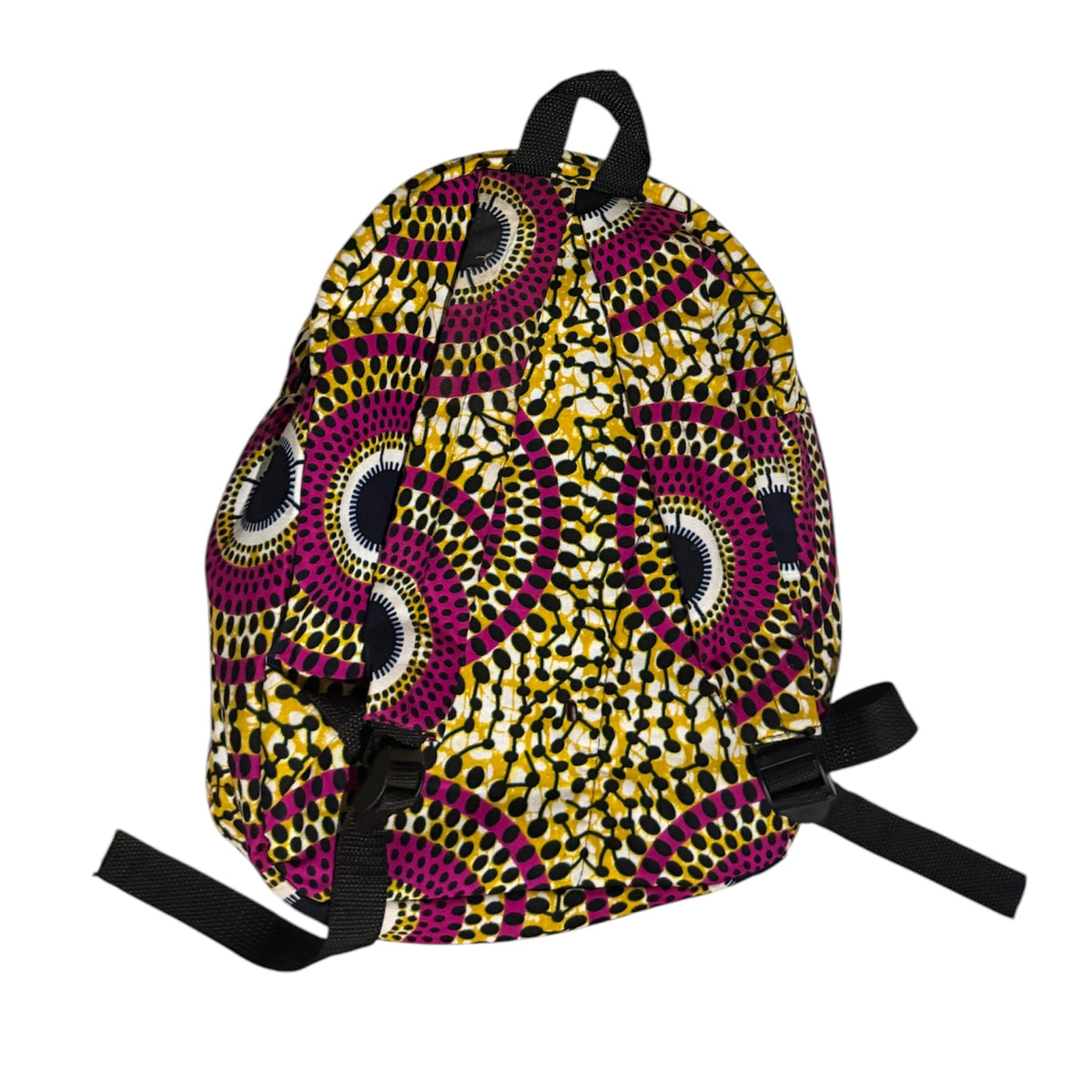 Ankara Print Backpack