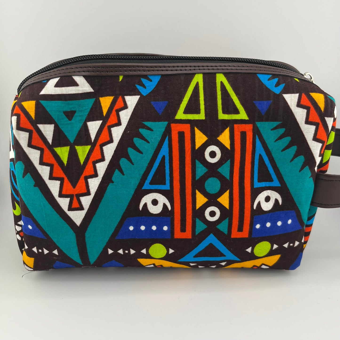 African Print Toiletry Bag