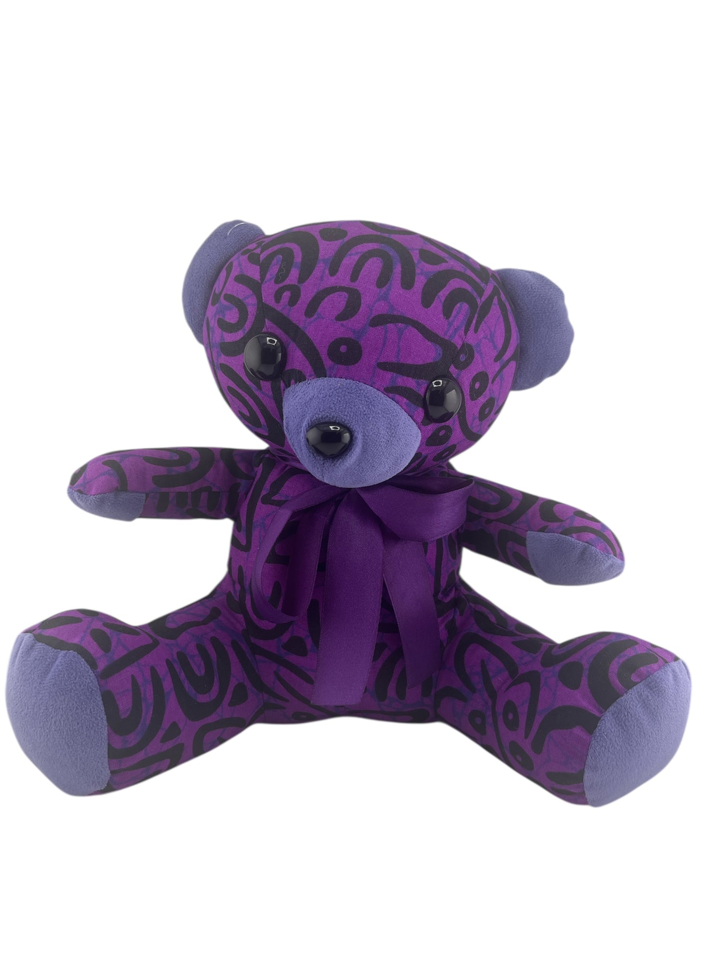 African Print Teddy Bear Stuffed Animal